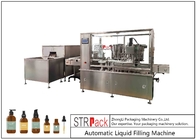 Customized 50ml 100ml Cosmetic Lotion Liquid Bottle Filling Capping Machine 220V / 50Hz