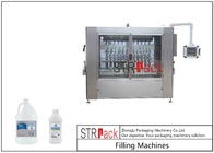 Detergent Multihead Linear Filling Machine For Customizable Volume Of Bottles