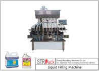 Automatic Gravity Filling Machine 12 Filling Nozzles For 100 - 5000ML Insecticide