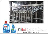 0.5-5L Drip Proof Laundry Liquid Detergent Filling Machine 12 Nozzles 3000 B/H