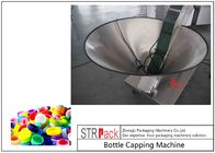 Automatic Bulk Cap Elevator / Cap Feeder Machine , Cap Sorter Machine For Capping Machine