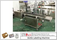 Electric Plane Self Adhesive Labeling Machine , Carton / Can / Bag Labeling Machine