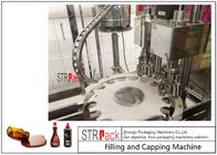 8 Head Syrup Automatic Filling And Capping Machine For Pharmaceutical Production Line