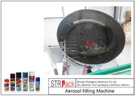 High Performance Aerosol Filling Machine , Aerosol Paint Can Filling Machine 