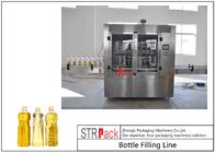 1L-5L Edible Oil Filling Line With Servo Filling Machine,Capping Machine,Labelling Machine,Sleeve Wrapper Shrink Machine