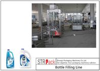 Foaming Liquid Filling And Sealing Machine Line For Floor / Glass Cleaner