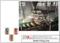 Granule Weighing Candy Filling Machine Line With Induction Cap Sealing Machine 