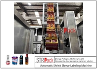 150BPM Automatic Bottle Labeling Machine Shrink Sleeve 2.5KW