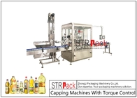 80pcs / Min Bottle Capping Machines 160mm With Torque Control