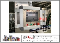7L Lubricant Oil Filling Machine Flow Meter System 1800 BPH