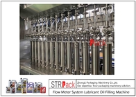 7L Lubricant Oil Filling Machine Flow Meter System 1800 BPH