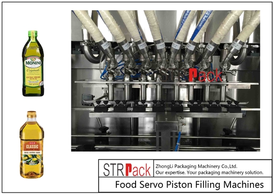 Olive Oil Automatic Filling Machine 4kw 280mm Heavy Duty