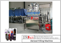 20 - 450ml Semi Automatic Gas Aerosol Filling Machine For Spray Paint Manual Cans