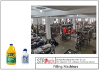Anti Corrosive Automatic Liquid Filling Machine For Bottle Detergent Bleach Floor Cleaner