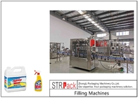 Automatic Bottle Filling Capping Machine For Liquid Soap Laundry Detergent