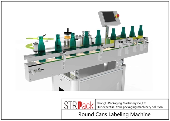 200pcs/min Round Cans Labeling Machine For Pharmaceutical Vial