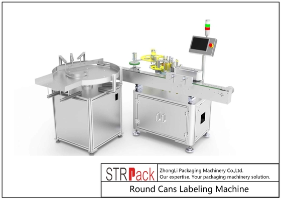 200pcs/min Round Cans Labeling Machine For Pharmaceutical Vial