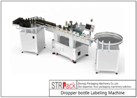 STL-A Wrap Around Dropper Bottle Labeling Machine 50 - 200pcs/min