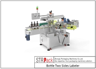 Two Sides Flat Bottle Labeling Machine Servo System 380V