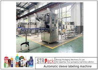PVC Sleeve Labeling Machine Steam Tunnel For Drinking Bottle
