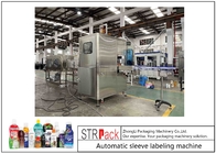 Steam Tunnel Shrink Sleeve Applicator Automatic Heating Bottle Labeling Machine