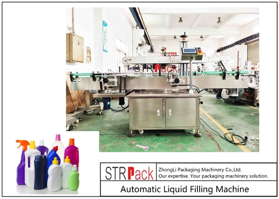 High Accuracy Multi Head Automatic Liquid Filling Machine For Water And Daily Chemical