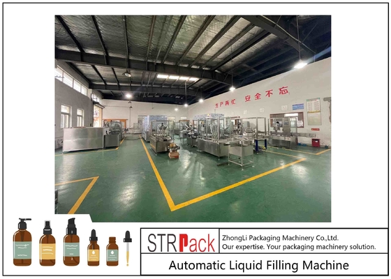 Customized 50ml 100ml Cosmetic Lotion Liquid Bottle Filling Capping Machine 220V / 50Hz