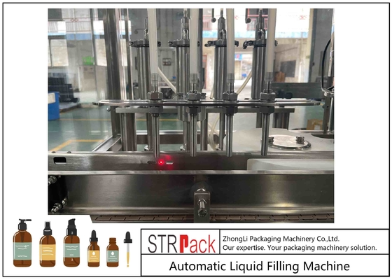 Customized 50ml 100ml Cosmetic Lotion Liquid Bottle Filling Capping Machine 220V / 50Hz