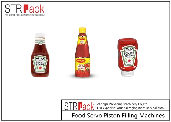 Automatic Tomato Paste Making Machine 30 - 50 Bottles/min Production Line