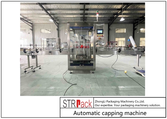 PLC Control System Automatic Bottle Capping Machine Accurate Efficient  Reliable