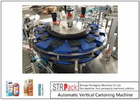 PLC Control Pneumatic Vertical Cartoning Machine For Bottles 60BPM High Speed