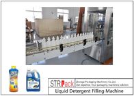 Industrial Detergent Filling Machine , Liquid Soap Filling Machine For Cleaner