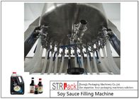 High Foaming Automatic Liquid Filling Machine Linear Type 12 Heads For PET Bottle