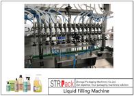 Stainless Steel Flow Volumetric Filling Machines , Time Based Automatic Filling Machine