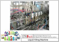 12 Nozzles Automatic Cleaning Agent Liquid Filling Machine For 30ml-5L Time Based Automatic Filling Machine