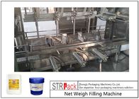 4 Heads Automatic Liquid Filling Machine / Lubricat Oil Filling Machine For Big Volume Container