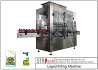 12 Head Automatic Fertilizer Liquid Filling Machine For 500ml-5L Fertilizer 50 B/MIN Gravity Filling Machine