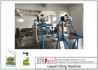 12 Head Automatic Fertilizer Liquid Filling Machine For 500ml-5L Fertilizer 50 B/MIN Gravity Filling Machine