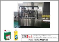 8 Heads Dishwashing Piston Filling Machine With Servo Filler 3000 B/H Large Capacity Paste Filling Machine