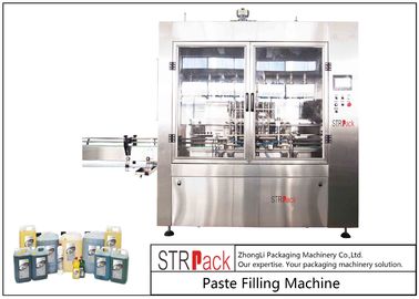 Industrial Chemicals Paste Filling Machine For Cosmetic / Medicine / Pesticide