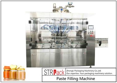 Automatic Linear Baby Food Paste Filling Machine With Servo Driven Pump