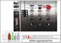 High Qualified Rate Rotary Bottle Capping Machine For 50ml-1L Pesticide Bottles 120 CPM