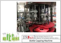 Rotary Shampoo Bottle Capping Machine For Inserter / Trigger Spray Pump Cap