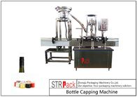One Heads Bottle Capping Machine / ROPP Aluminum Screw Cap Crimping Machine