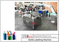 Adjustable Automatic Sticker Labeling Machine / Bottle Labeling Equipment Speed 120 BPM