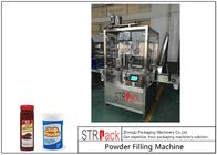 Automatic Bottle Seasoning Powder Filling Machine For Coffee Flour Chilli Detergent Milk