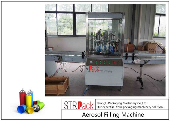 52mm-65mm Aerosol Filling Line