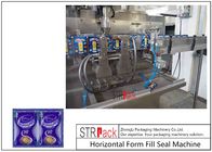 Automatic Sachet Horizontal Form Fill Seal Machine 4 Sides Sealed For Powder Products