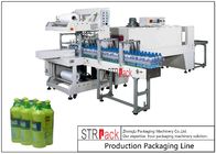 Touch Screen Control Bottle Packing Machine PE Film Shrink Sleeve Packaging Machine