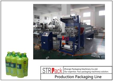 Touch Screen Control Bottle Packing Machine PE Film Shrink Sleeve Packaging Machine